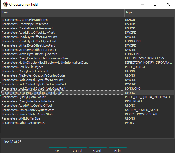Selecting the right union